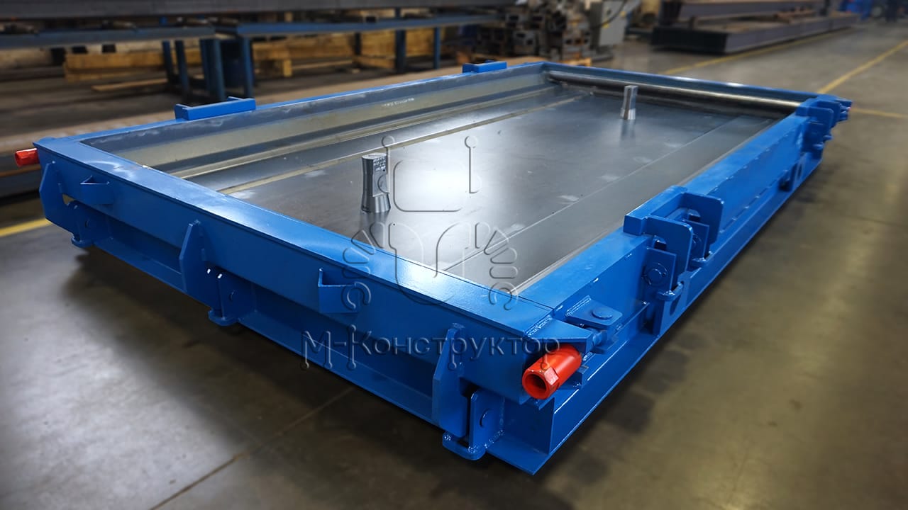 Металлоформы  для трамвайных плит