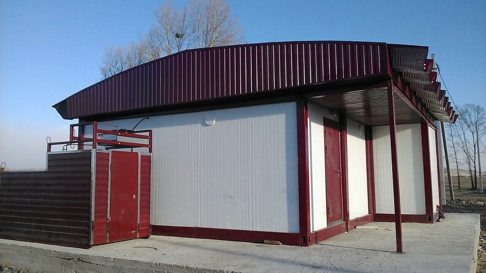 Модульный сыр- завод на 1000л в смену