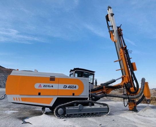 Запчасти гусеничного хода буровых установк ZEGA D460A