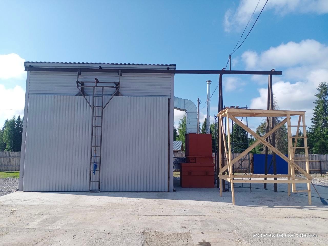 Сушильная камера СКД-70 с котлом