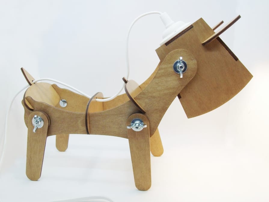 Настольная лампа-трансформер "ТехноПёс" — фото 2