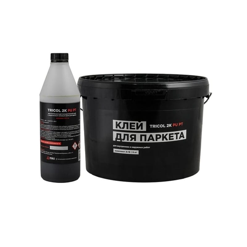 Клей для паркета Tricol 2К PU PT