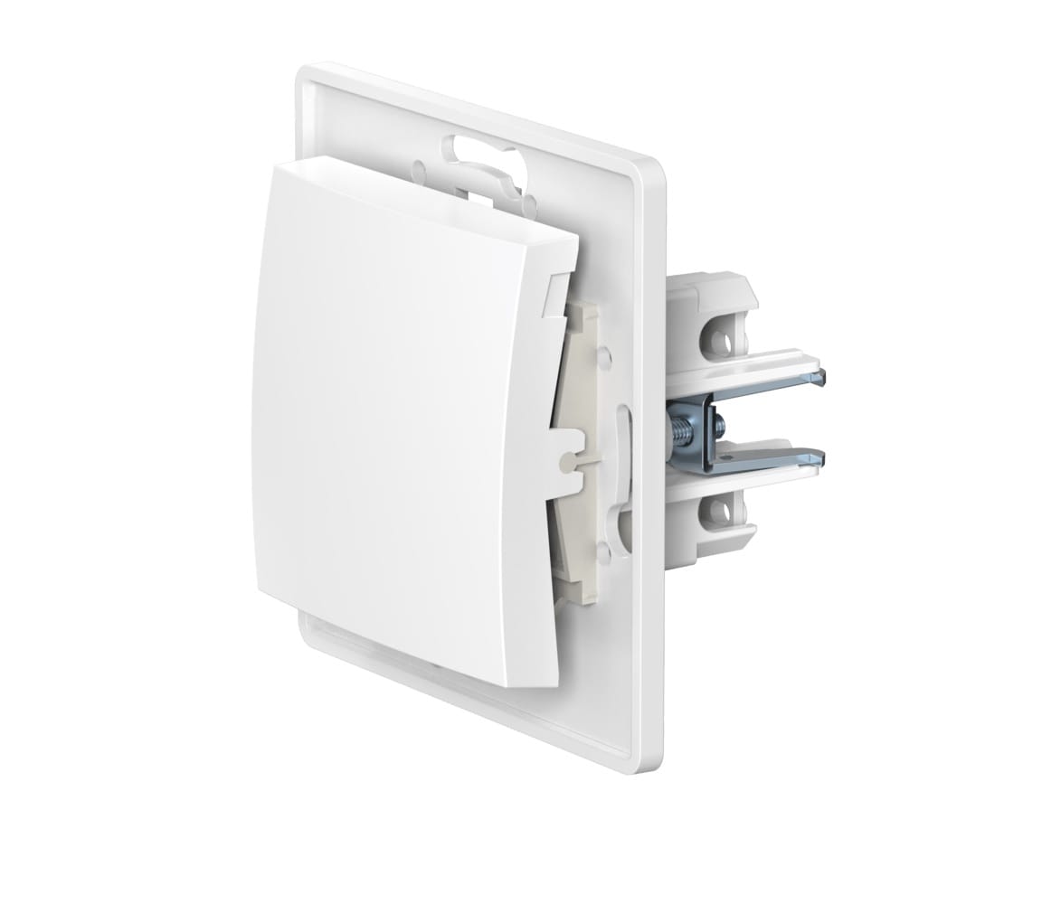 Выключатель скрытой установки CADUCEUS ALING PRESTIGE кнопочный, 10А, 250В~, механизм