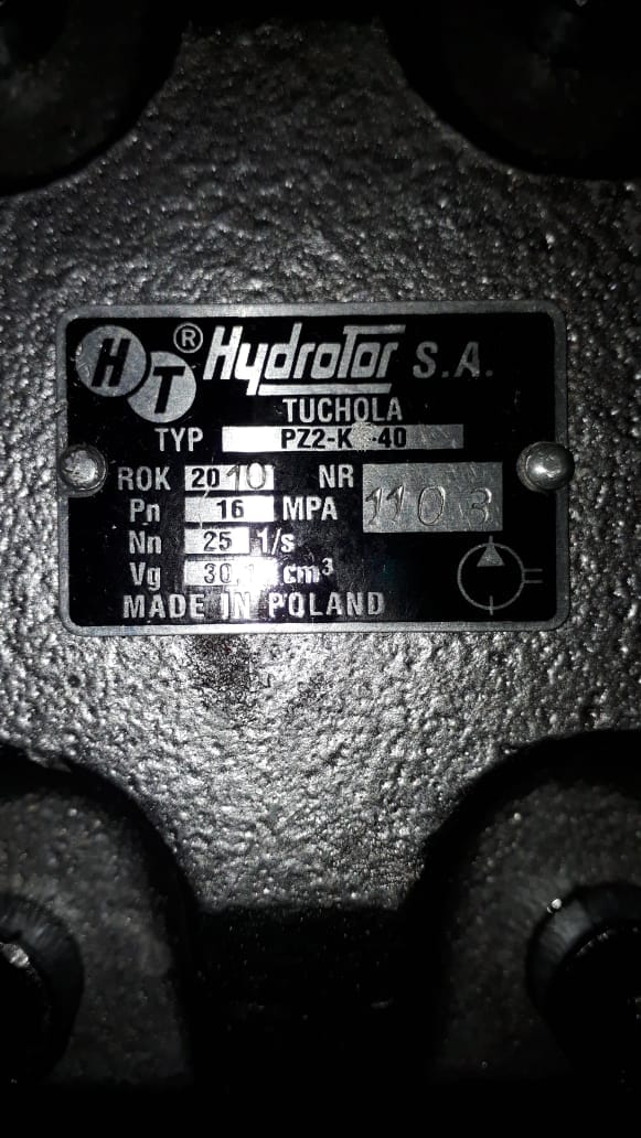 Насос шестерёнчатый Hydrotor S. A  PZ 2 K-40