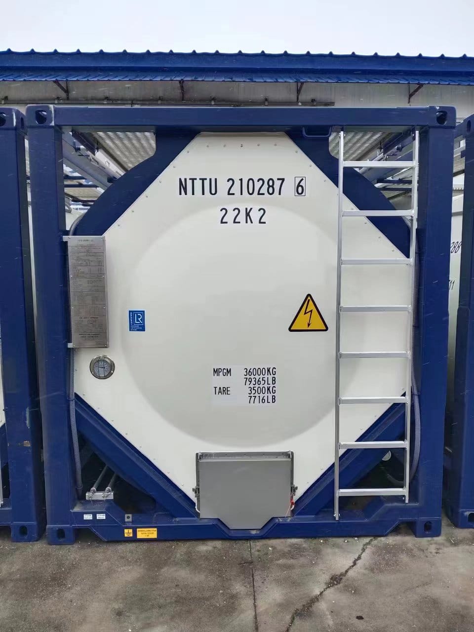 Танк-контейнер объём 21м3 тип Т11, для перевозки изопропилового спирта. — фото 2