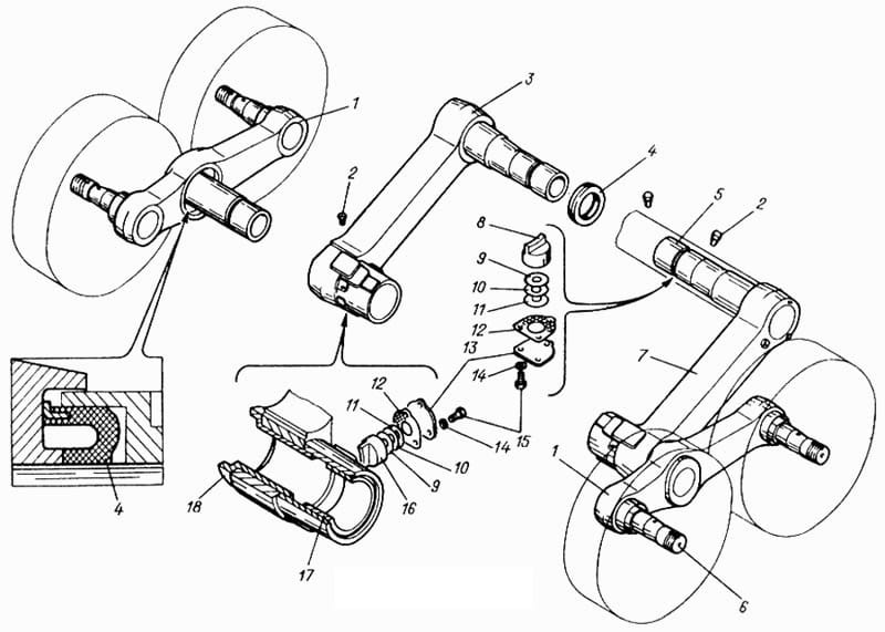 Комплексные поставки запасных частей, узлов агрегатов к трелевочным машинам и спецтехнике на шасси ТТ-4/ТТ-4М/МТЧ-4/ТЛ-5АЛМ/МСН-10/ТЛП-4М. — фото 3