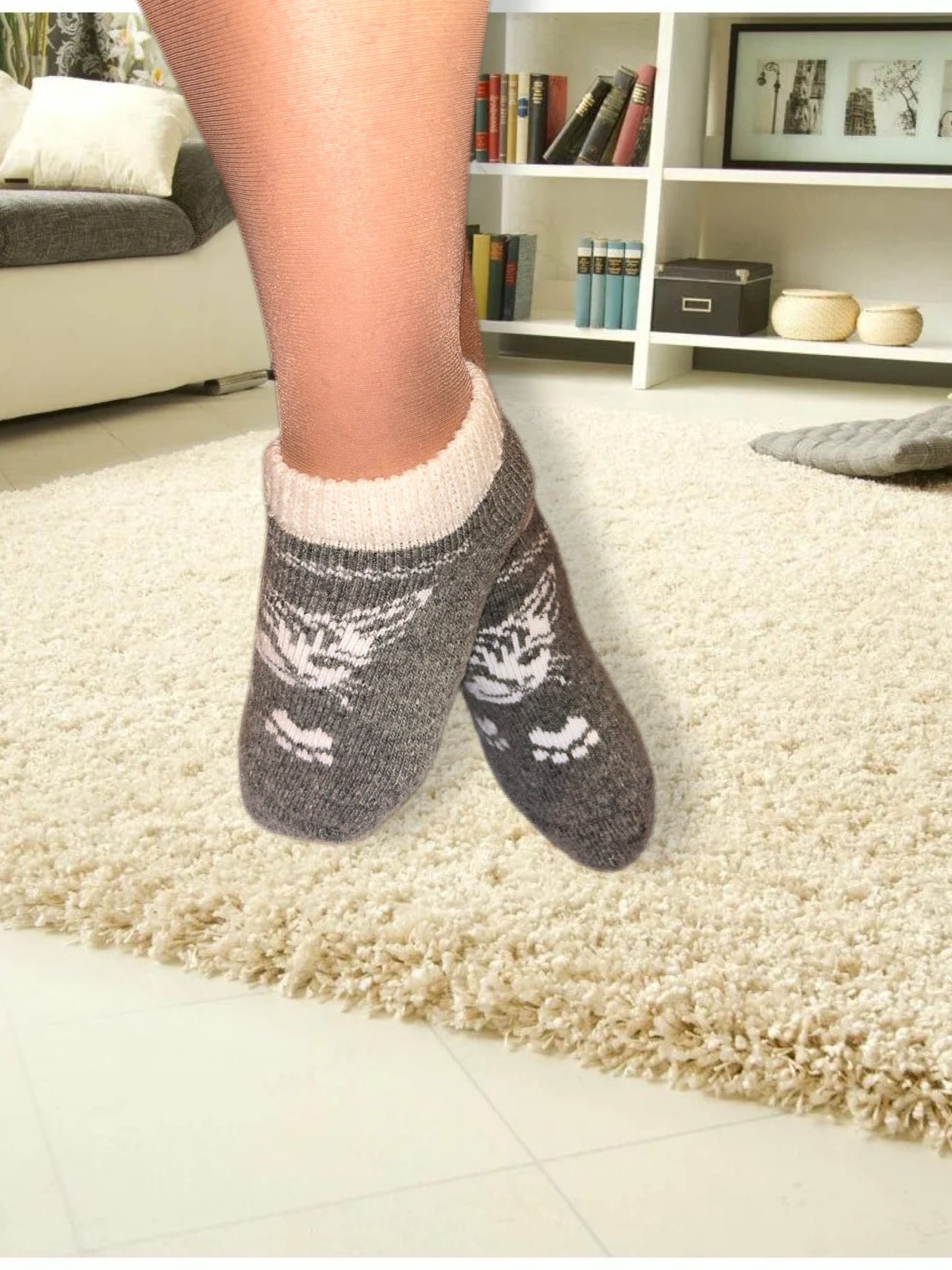 Шерстяные носки и варежки — фото 3