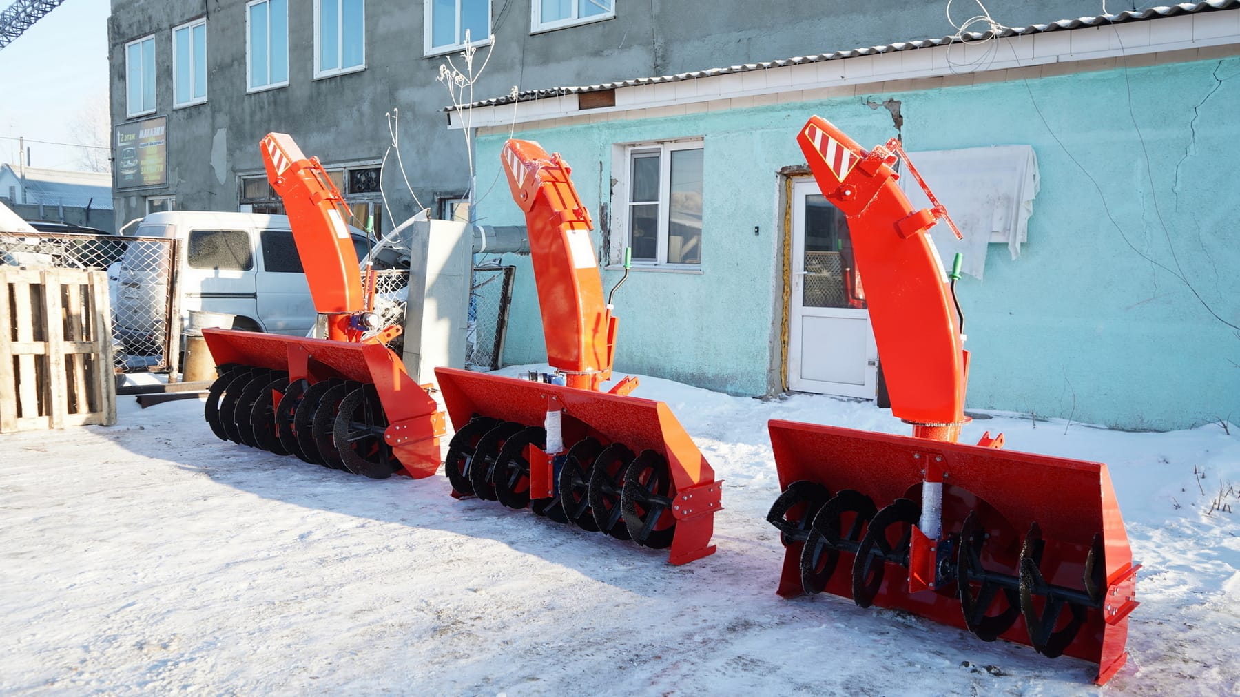 Снегоочиститель (снегоуборщик) шнекороторный навесной Снег-1250/1600/2050 — фото 2