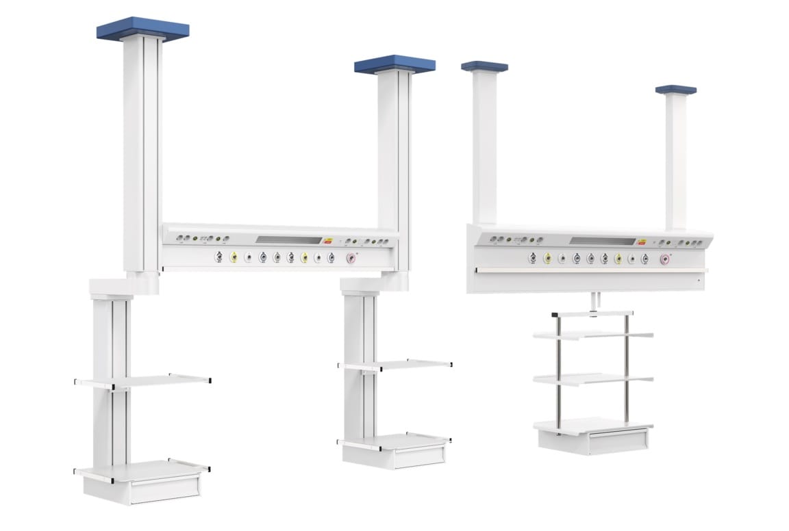 Мостовая медицинская консоль CADUCEUS CBN2