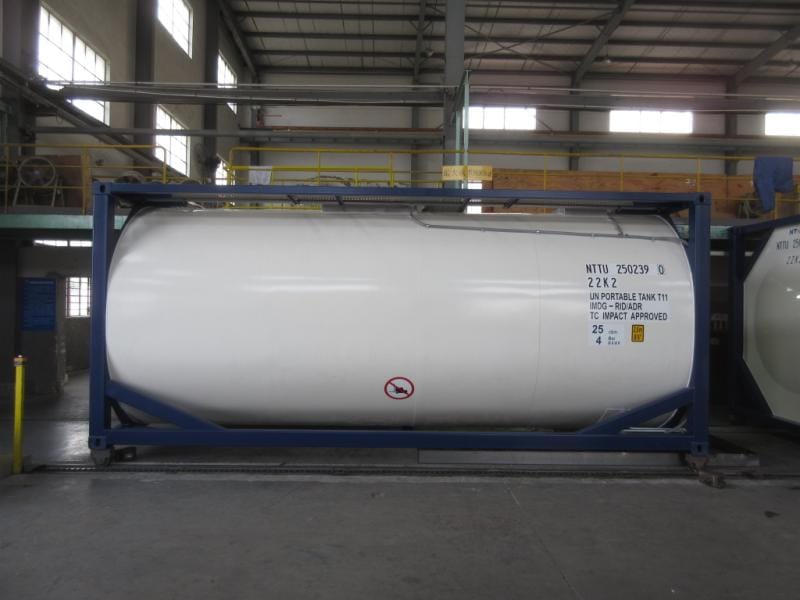Танк-контейнер тип Т11 объём 25м3 для перевозки нефтепродуктов, новый — фото 2