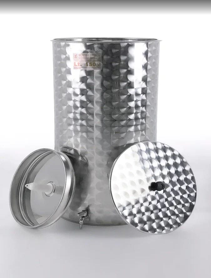 Емкость нержавеющая AISI 304 , для пищевого производства — фото 2