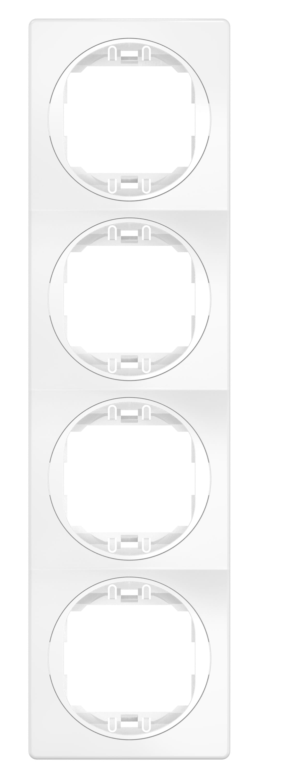 Рамка декоративная CADUCEUS ALING EON, четырёхместная, вертикальная