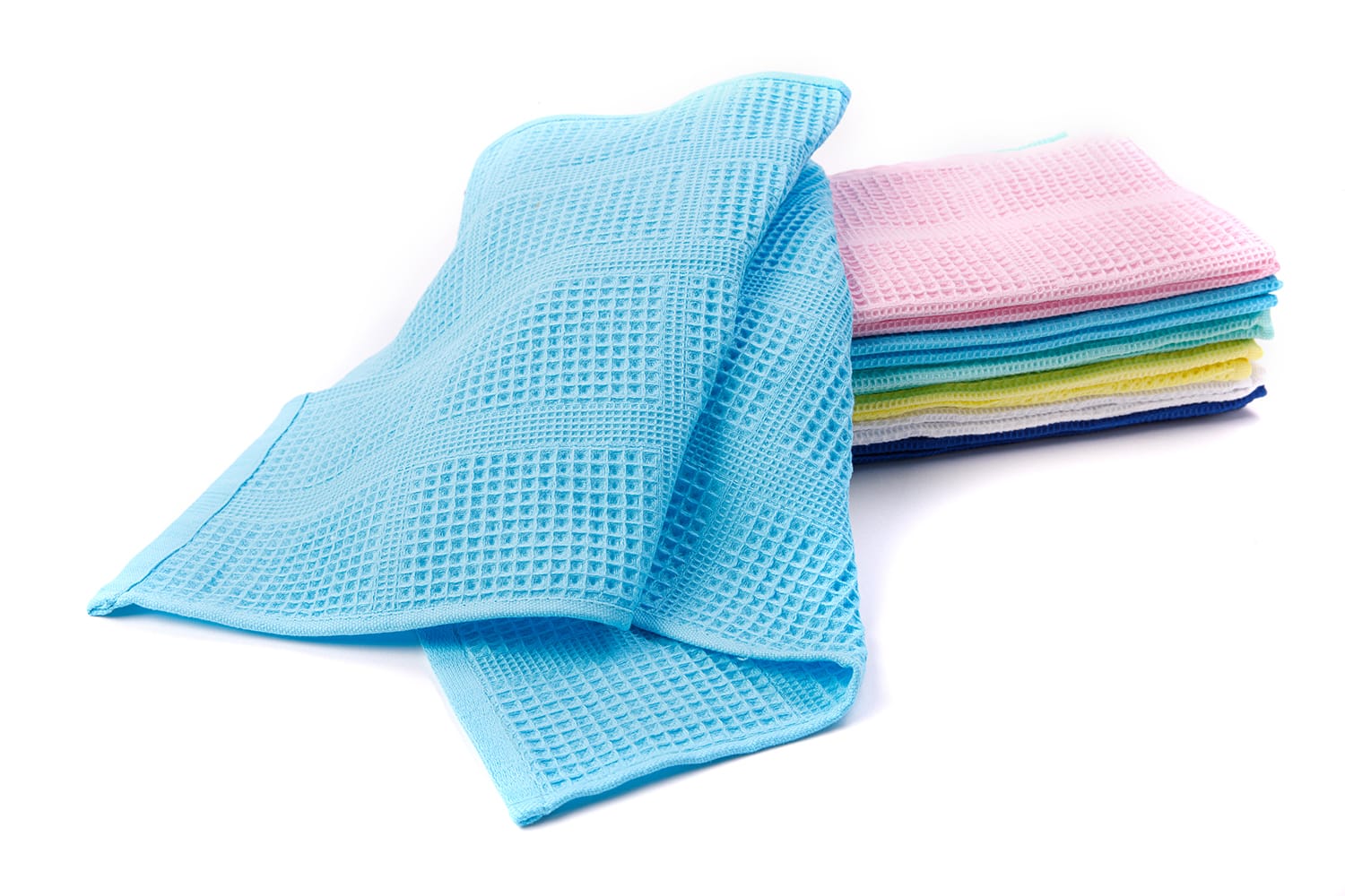 Полотенце вафельное гладкокрашеное 35*75 — фото 3