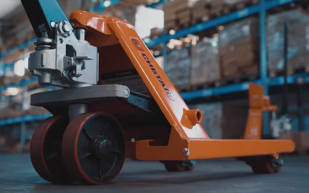 Гидравлическая тележка рохля СИБТАЛЬ модель AC 2500кг. — фото 2