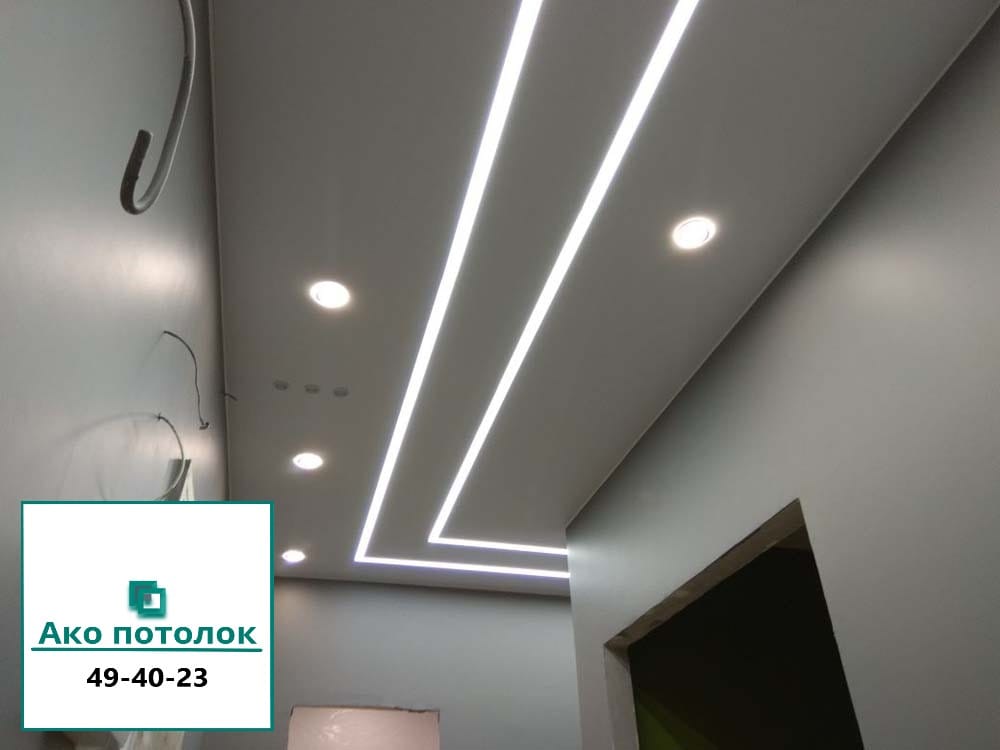 Натяжные потолки в Омске цены с установкой за 1 м2