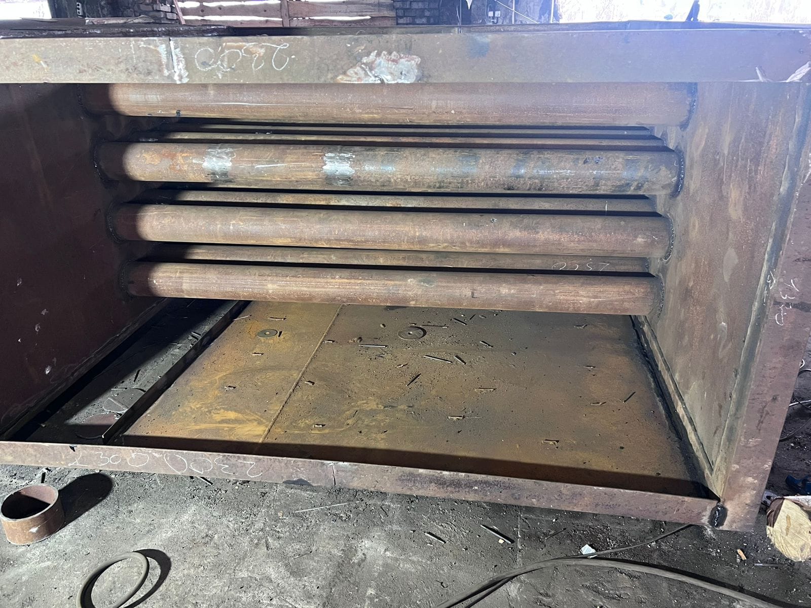 Воздушный твердотопливный теплогенератор для сушки дров и др.. — фото 2