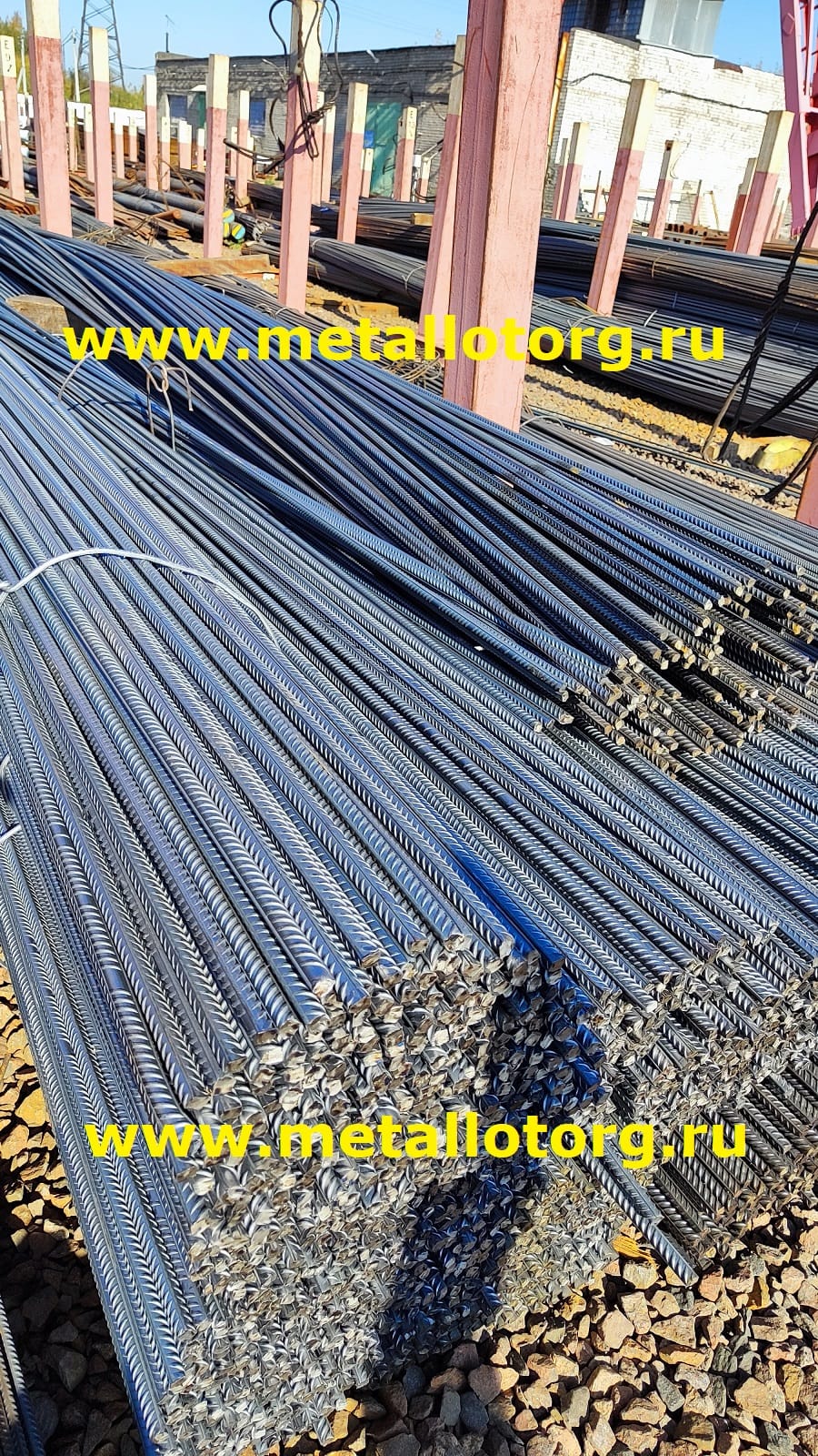 Арматура 8, а500с. стальная