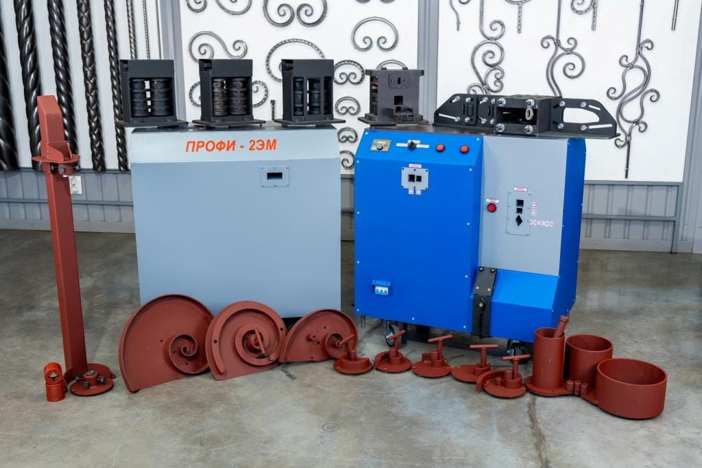 Кузнечно-гибочные станки «ПРОФИ-2ЭМ» - предназначенные для изготовления элементов «художественной ковки»