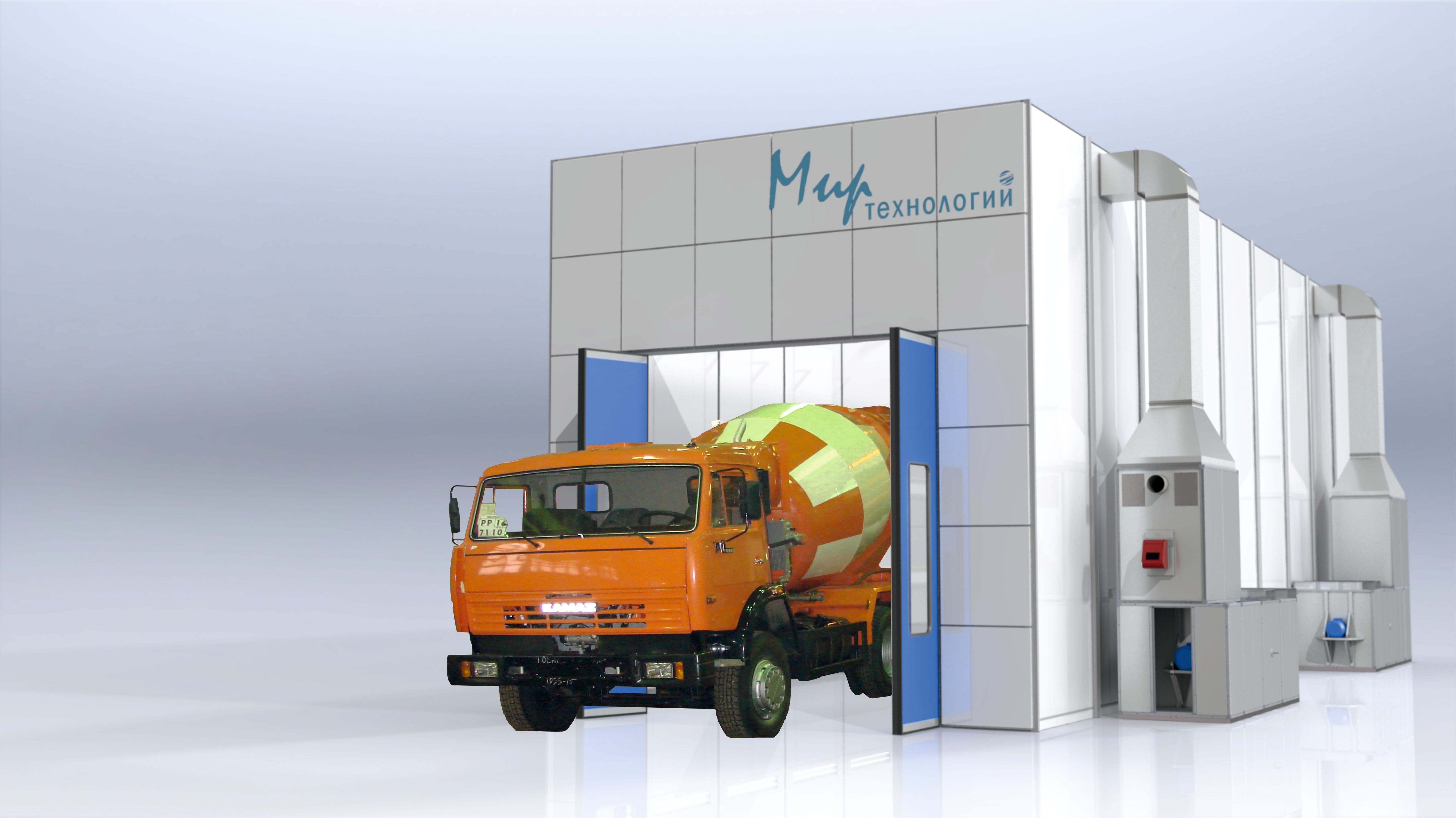 Окрасочно-сушильная камера — фото 2