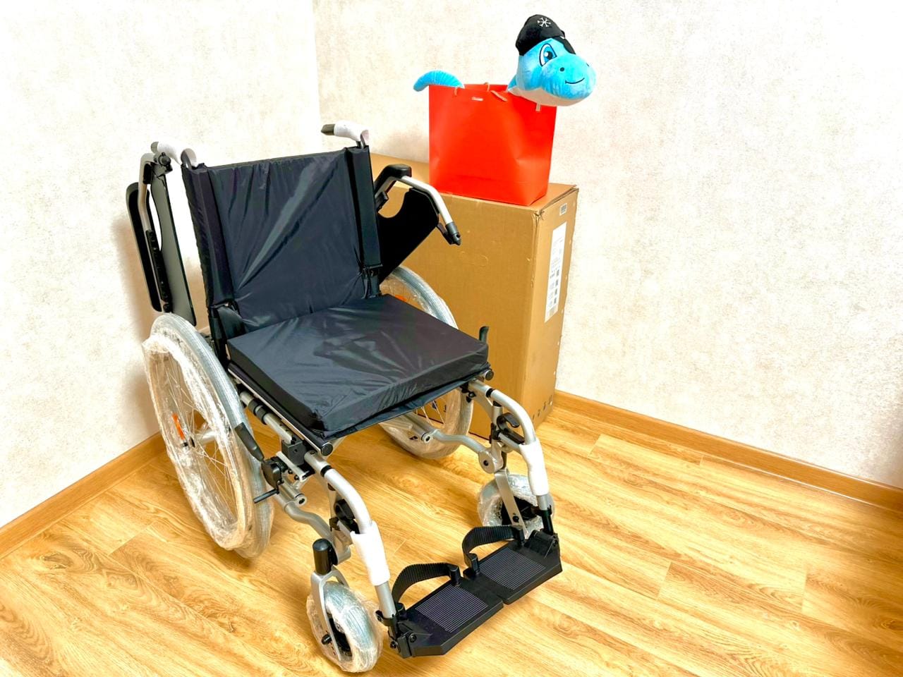 Инвалидная коляска Новая Складная + Доставка — фото 4