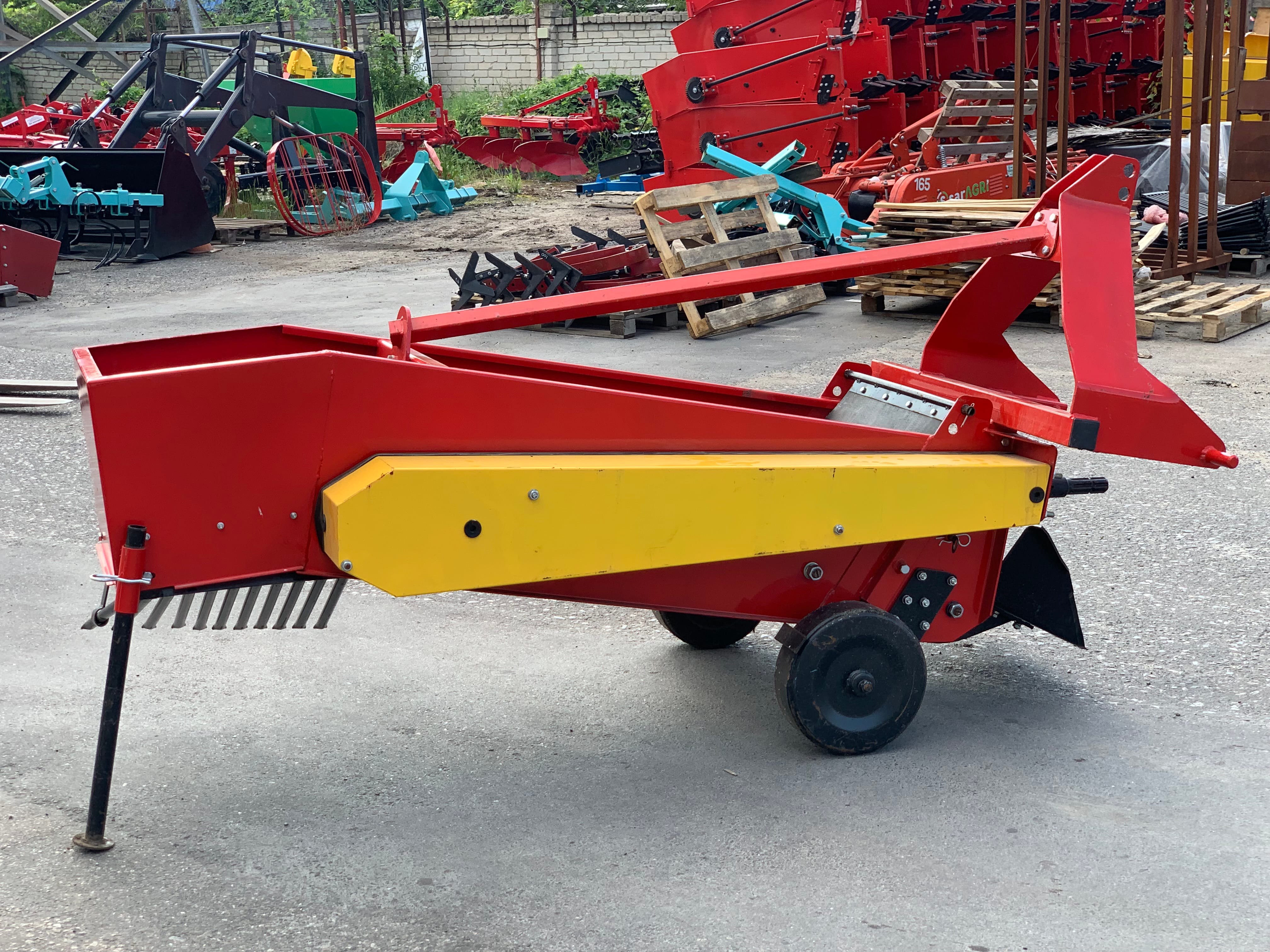 Картофелекопалка 1-рядная навесная Бульба D-pol (аналог Виракс) — фото 3