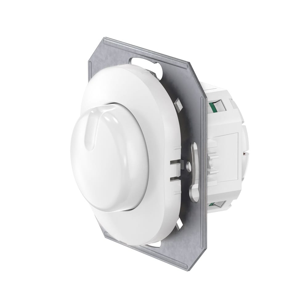 Диммер скрытой установки CADUCEUS ALING EON, поворотно-нажимной, 40-400ВА, 230В, 50Гц, механизм — фото 2