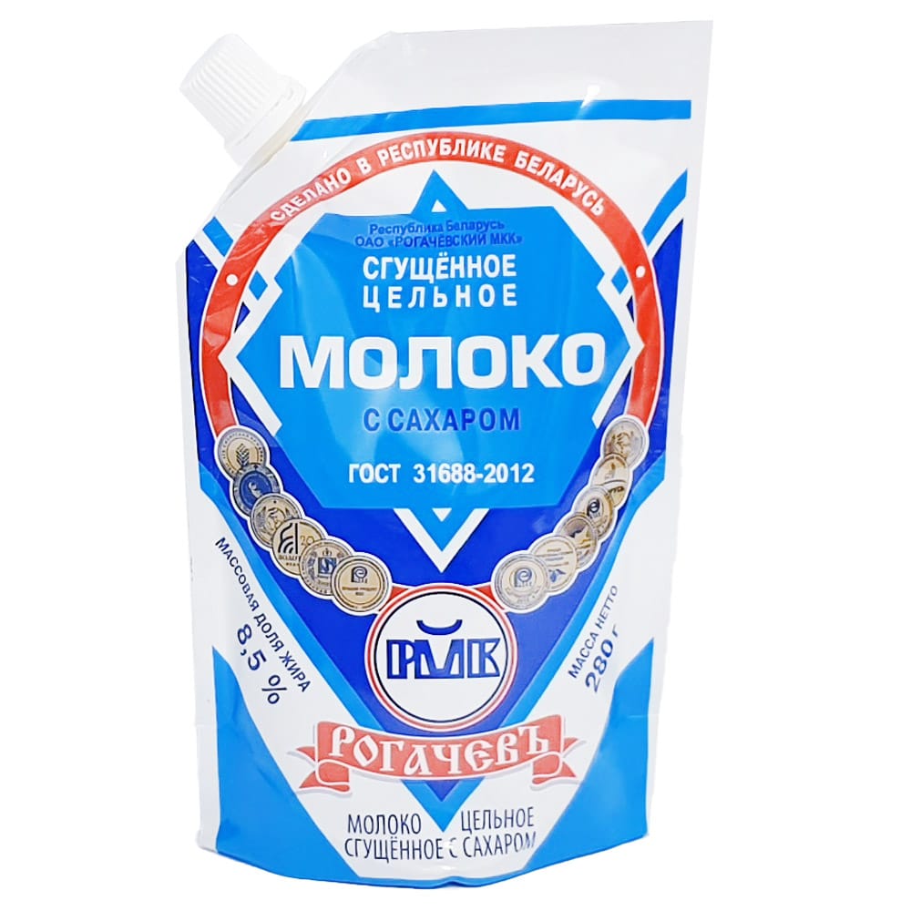 мол. сгущ. сах.8,5%"рогачев"дой-пак270гр