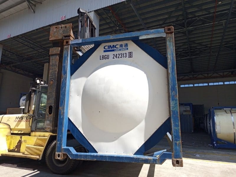 Танк-контейнер 24 000 литров БУ (отличное состояние) — фото 3