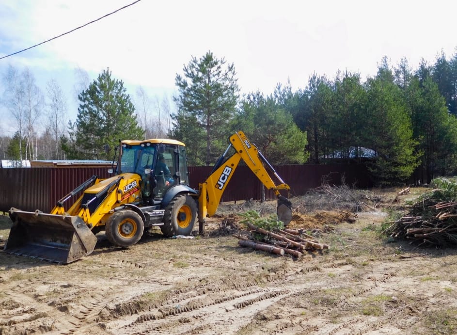 Расчистка участка