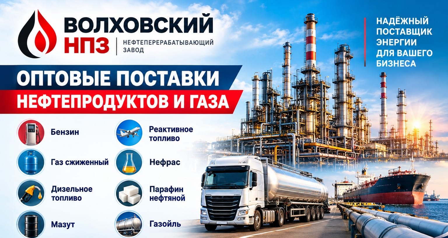 Волховский НПЗ - нефтеперерабатывающий завод