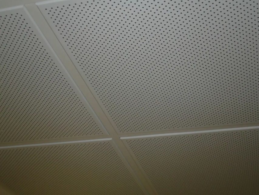 Кассетный потолок (Албес)   Tegular AP600A6/45°/Т-24 белый матовый А902 rus перф.   Эконом