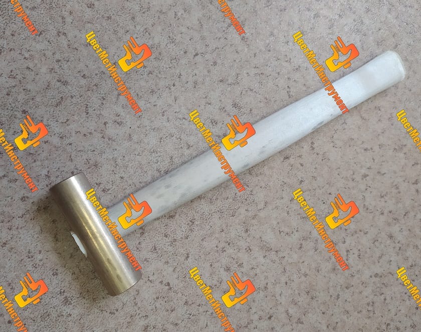 Молоток бронзовый 1 кг с ручкой — фото 2