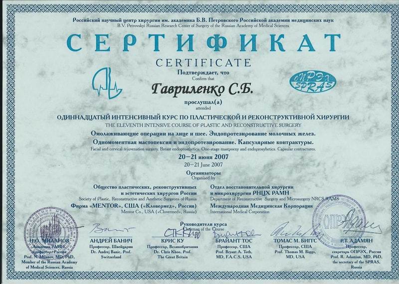 Лифтинг груди (подтяжка) - восстановление нормальной высоты груди, улучшение размера и контуров