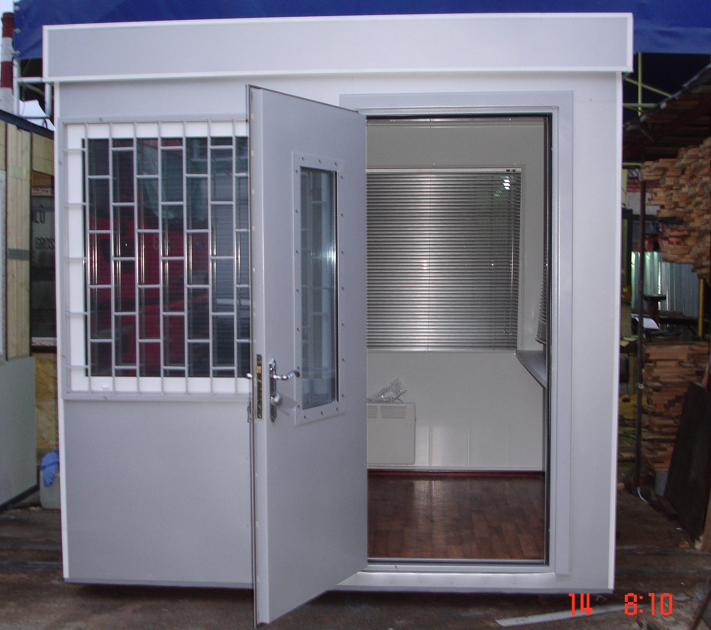 Пост охраны размер 2, 5мх2, 5м,    цена эконом,   утепленный — фото 8