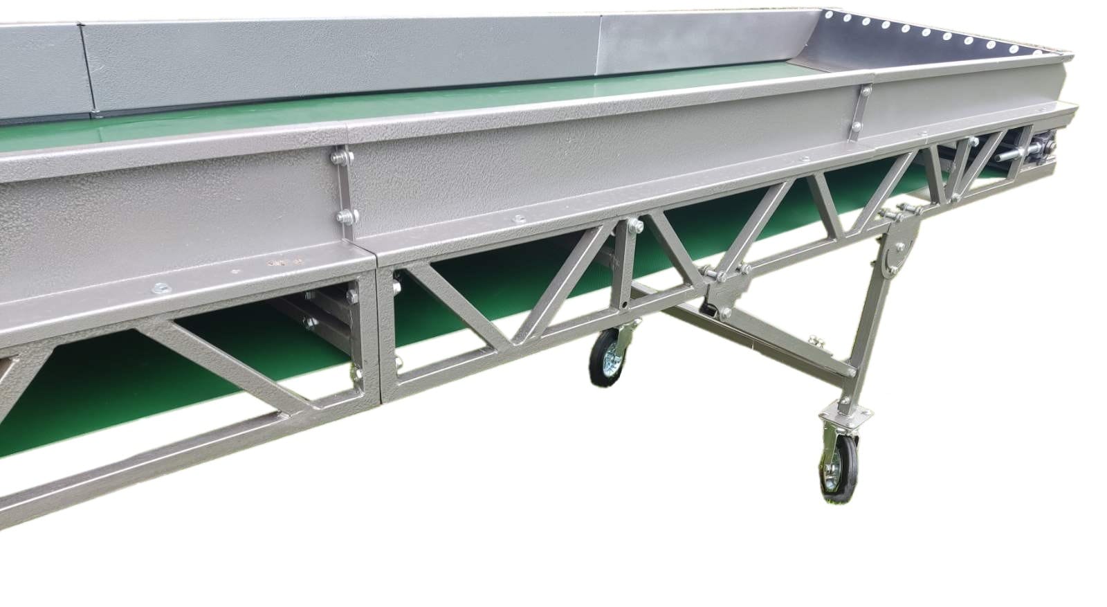 Ленточный горизонтальный конвейер (транспортер) длина 10 м — фото 3