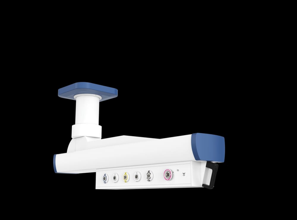 Потолочная одноплечевая медицинская консоль CADUCEUS C1E-AP