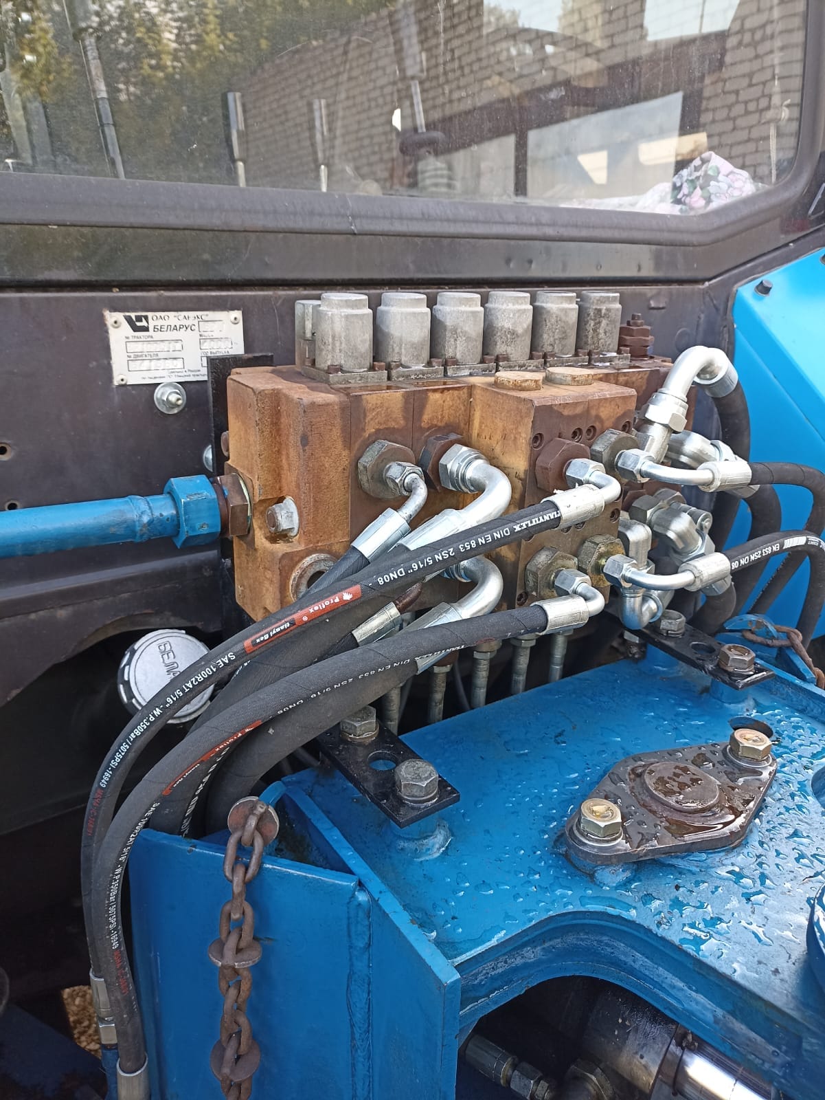 Трос управления гидрораспределителем (резьба-вилка) INDEMAR (IT-3056, IT-731133) — фото 13