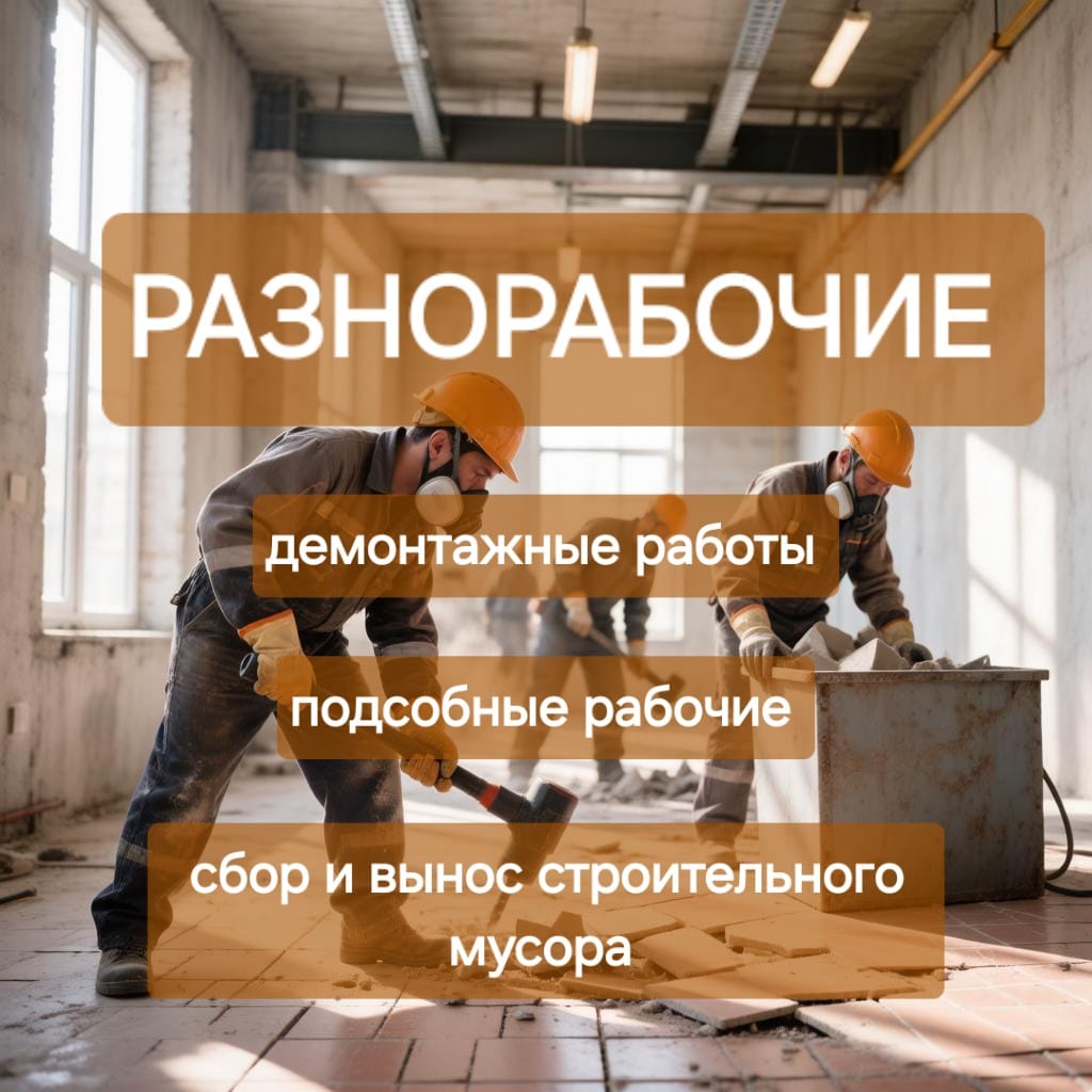 Разнорабочие