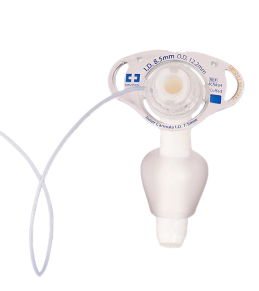 Трахеостомическая трубка Shiley с одноразовой внутренней канюлей, манжетой 8 мм