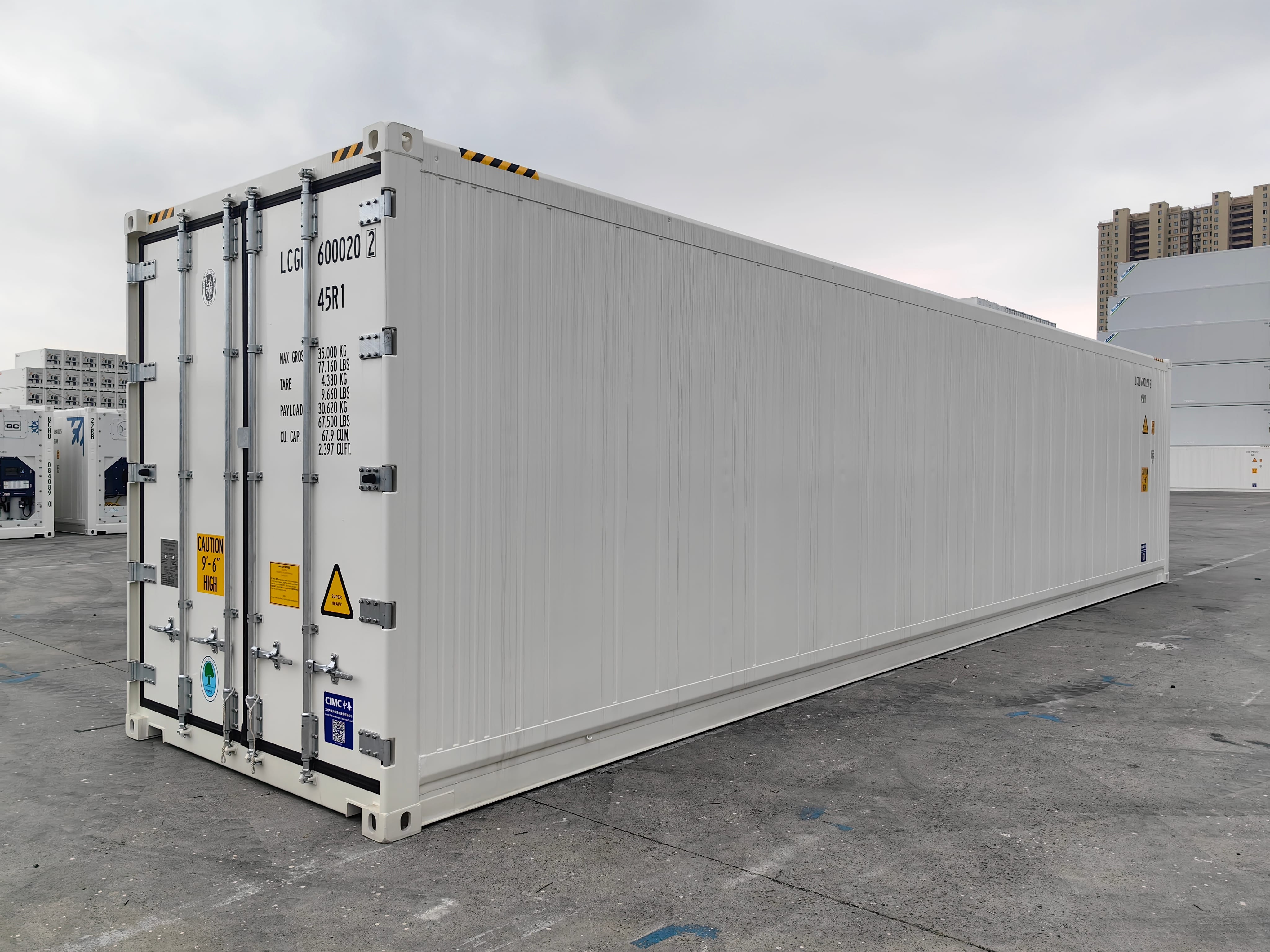 Новый Реф-контейнер Carrier 40 футов