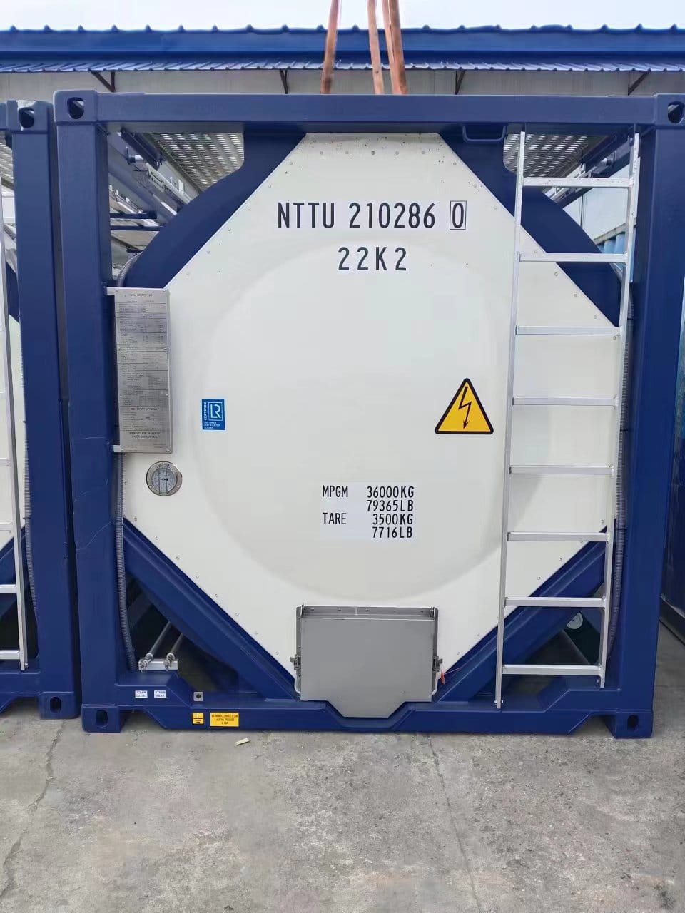 Танк-контейнер тип Т11 объём 24м3 для перевозки солевых растворов, новый. — фото 2