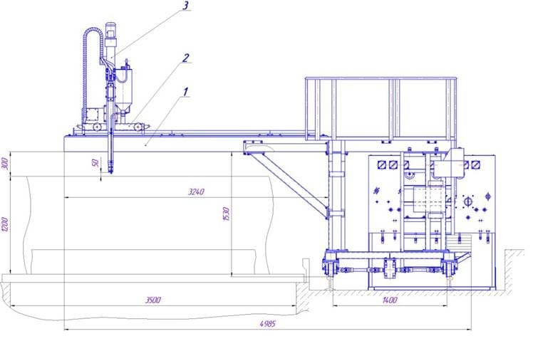 Машина металлургическая резки металла Лавина-2 з-да Плазмамаш — фото 3