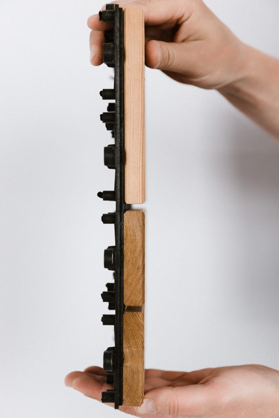 Основа решетка для крепления садового паркета — фото 6