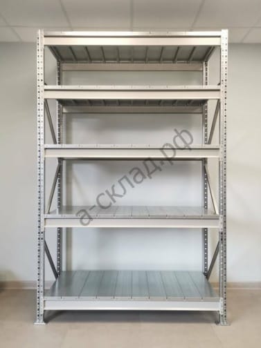 Производственные стеллажи с полками