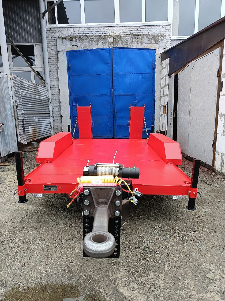 Прицеп для перевозки минипогрузчиков и спецтехники — фото 2