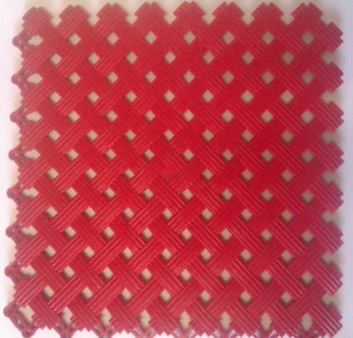 Сборное покрытие для мягкого пола сеточкой в бассейне или аквапарке — фото 6