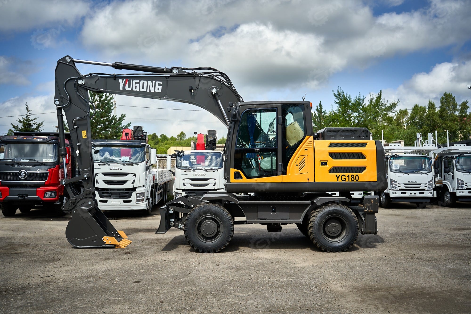 Колесный экскаватор YUGONG YG180 — фото 2