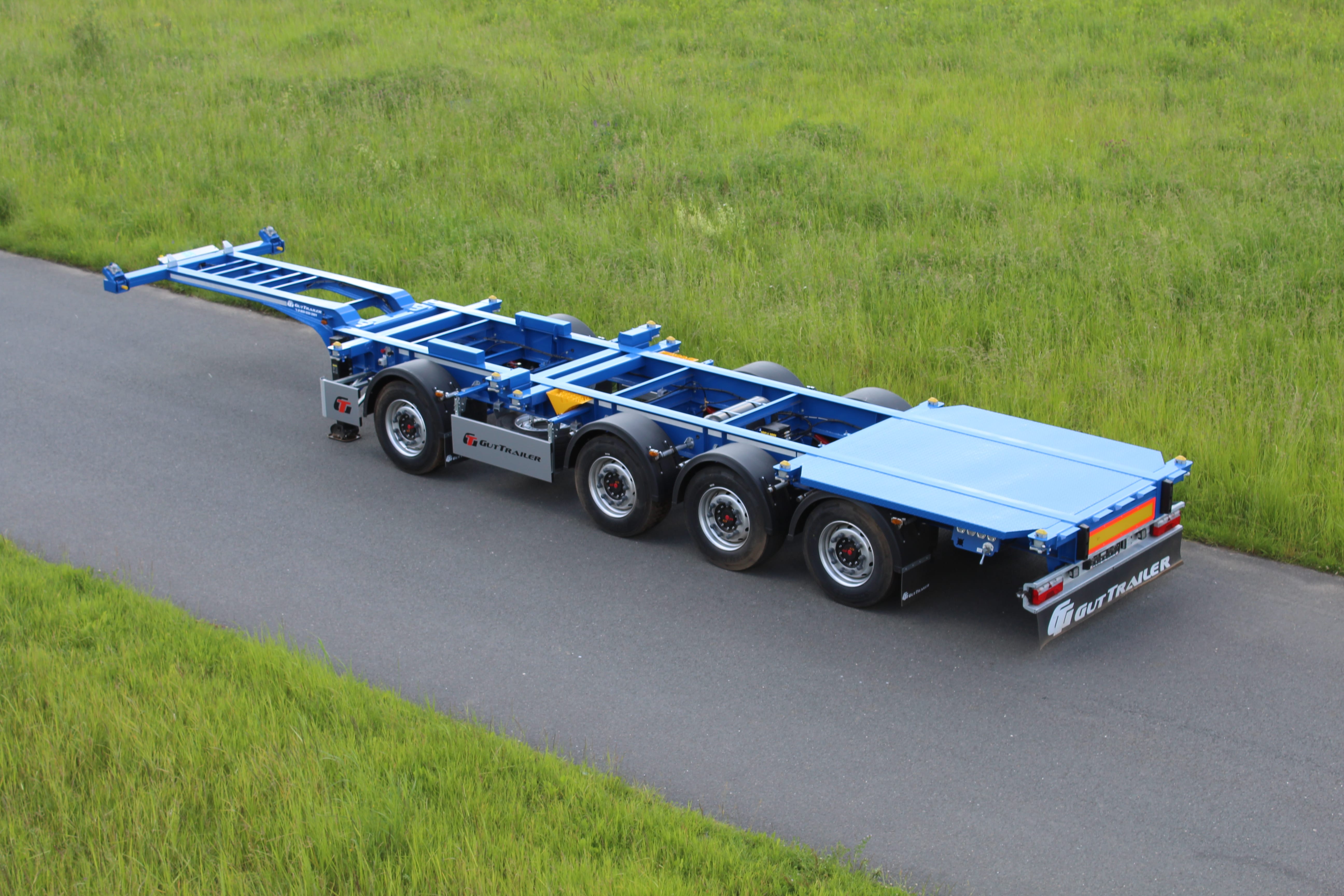 Полуприцеп контейнеровоз Gut Trailer 4 оси — фото 4