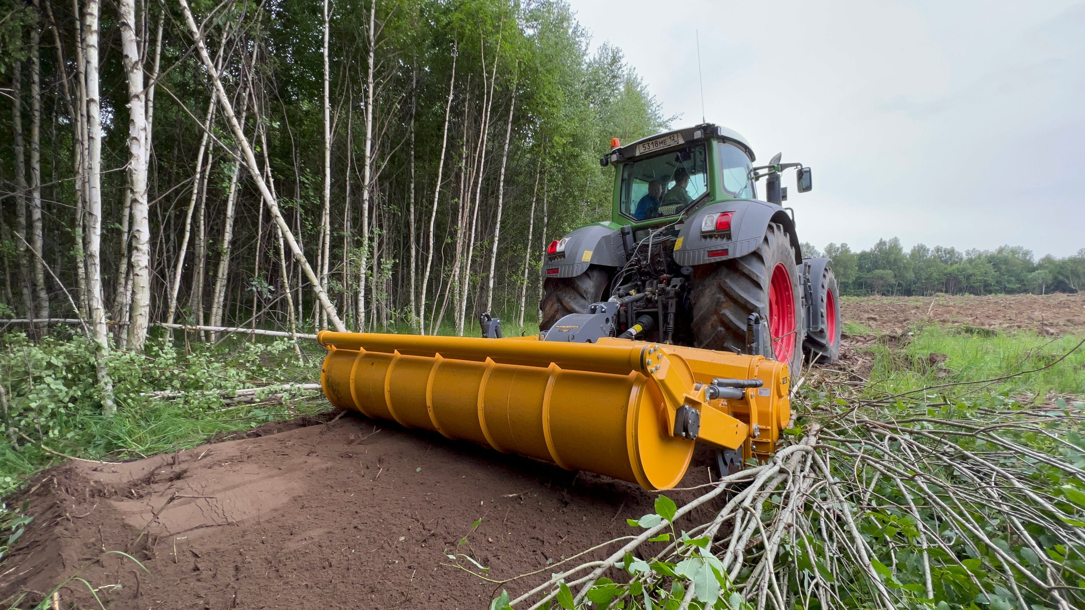 Почвенная фреза (ротоватор) Mericrusher MJHS-311 STX заглубление 30-35 см — фото 3