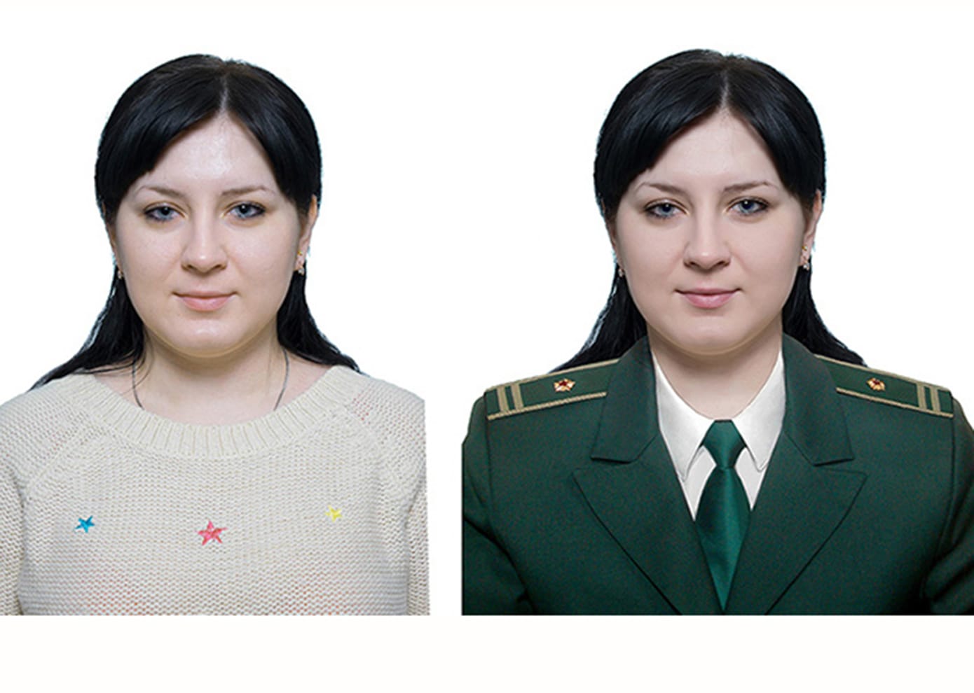 Фото на документы, удаленная обработка, подставить форму, костюм, коррекция лица, возраста и веса — фото 3